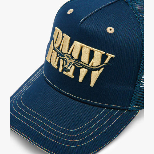 RMW Cremorne Trucker Cap - Navy/Brindle