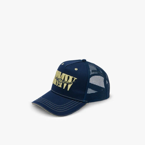 RMW Cremorne Trucker Cap - Navy/Brindle