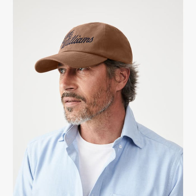 RM Williams - Script Cap - Brown Navy