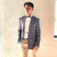 Ambler - Blue and Gold check sportscoat