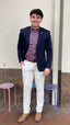 Print Shirt - Navy Multi