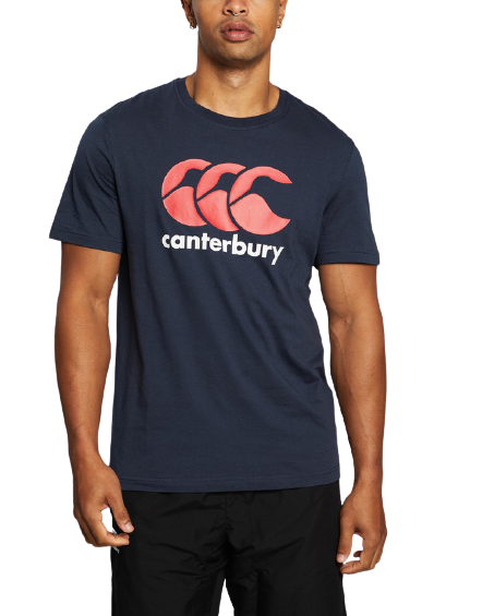 Canterbury - Anchor Tee - Classic Grey Marle | Navy