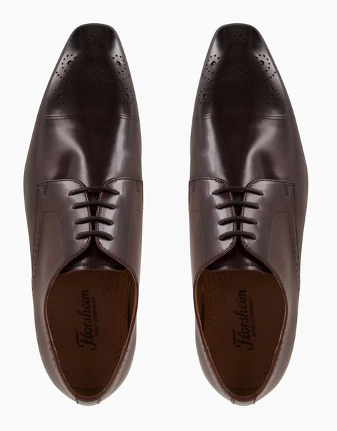 Ashton Cap Toe Brogue - Burgundy