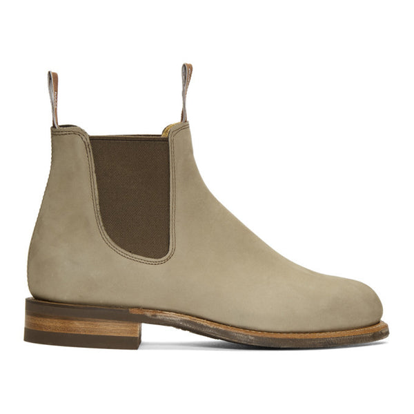 R.M. Williams Brown Suede Classic Turnout Chelsea Boots R.M.Williams