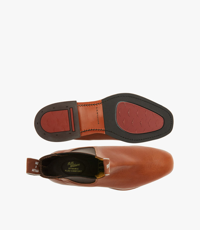 Dynamic Flex Craftsman - Raw Edge - Kangaroo - Tanbark - G Fit