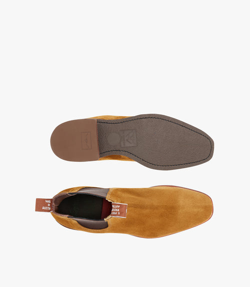 Comfort Craftman - Suede - Tobacco - G Fit