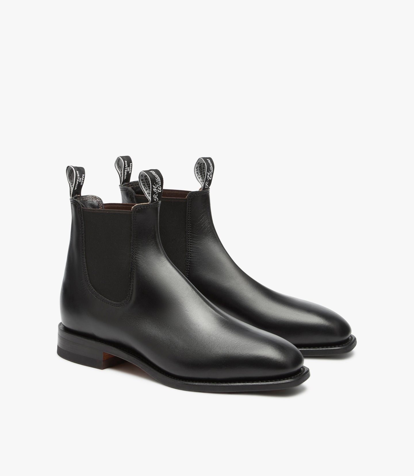 R.M.Williams - Dynamic Flex Craftsman - Yearling Leather - Black - G Fit