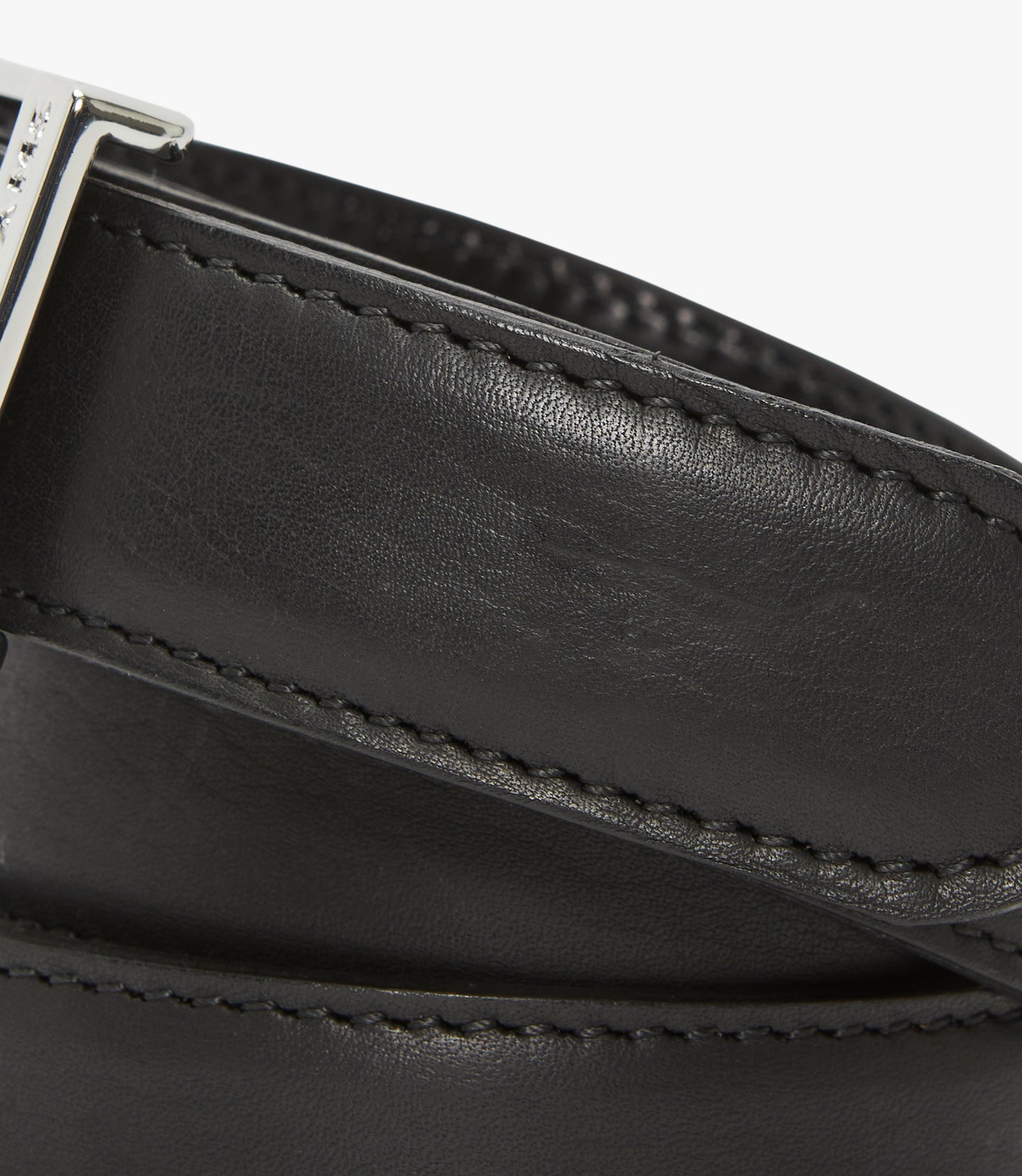 R.M.Williams - Huntingdale Belt - Nickel Hardware - Ebony