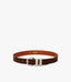 R.M.Williams - Drover Belt - Brushed Nickel Hardware - Dark Tan
