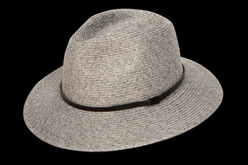 Barcoo River Fedora Hat - Silver
