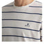 GANT - Breton Stripe Tshirt - Eggshell