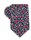 OTAA -Floral Tie - Navy, Pink & Green