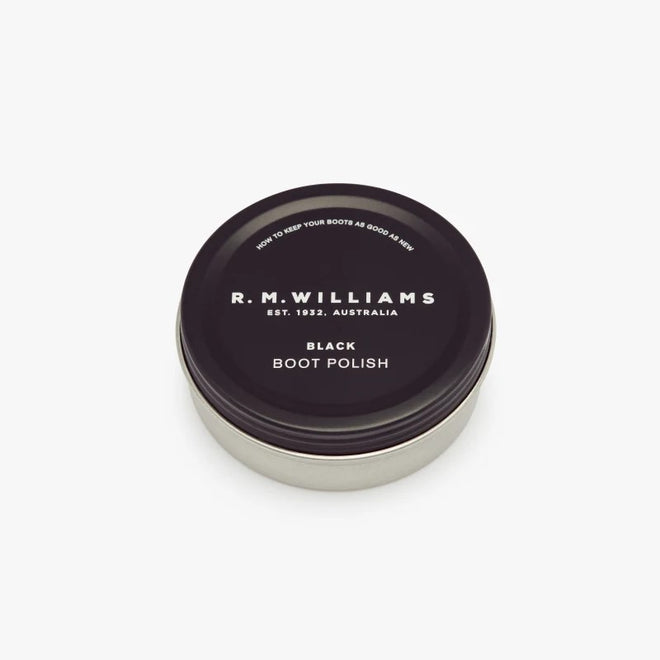 RM Williams - Stockmans boot polish - Black