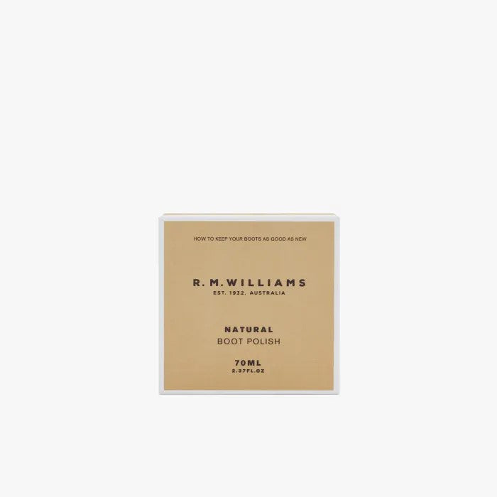 R.M.Williams - Stockmans Boot Polish - Natural