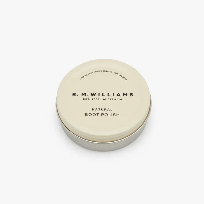RM Williams - Stockmans Boot Polish - natural