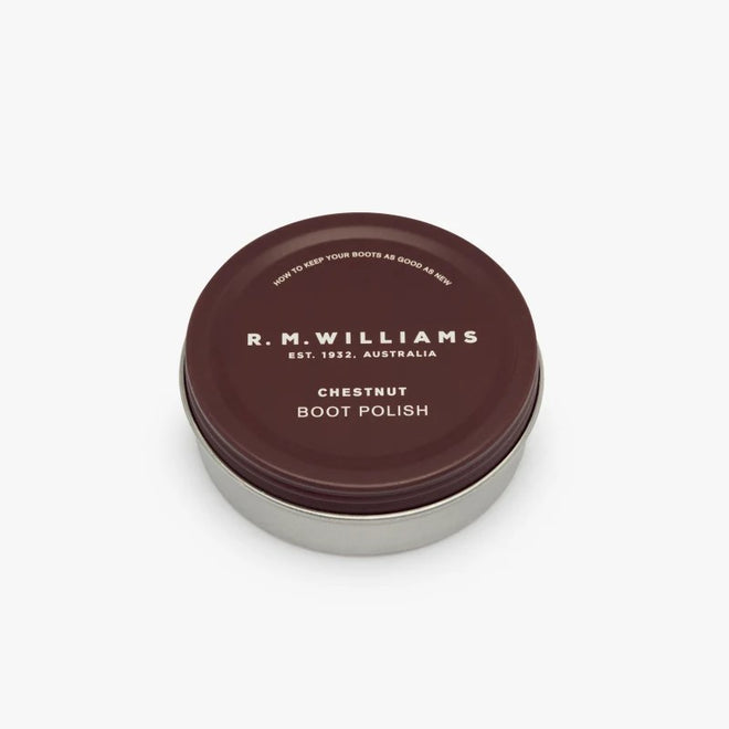 RM Williams - Stockmans Boot Polish - Chestnut
