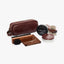 RM Willams - Leather Travel Care Kit - Large - Brown