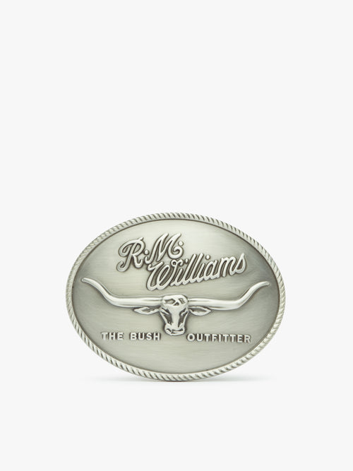 RMW Logo Buckle - Silver
