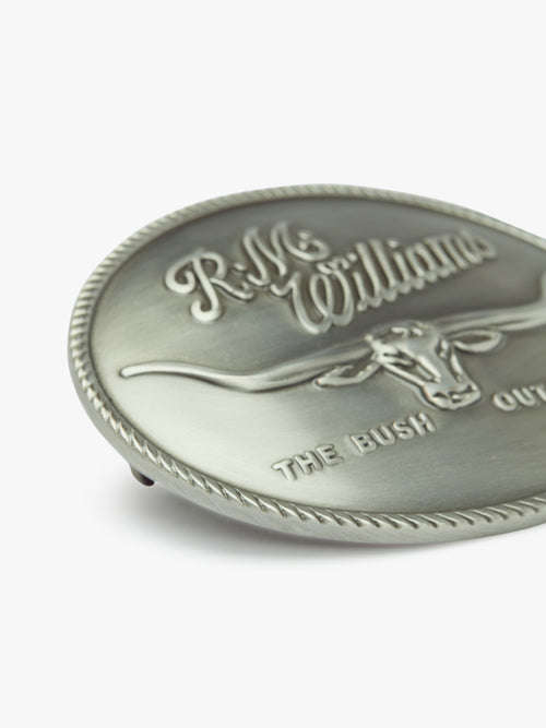RMW Logo Buckle - Silver