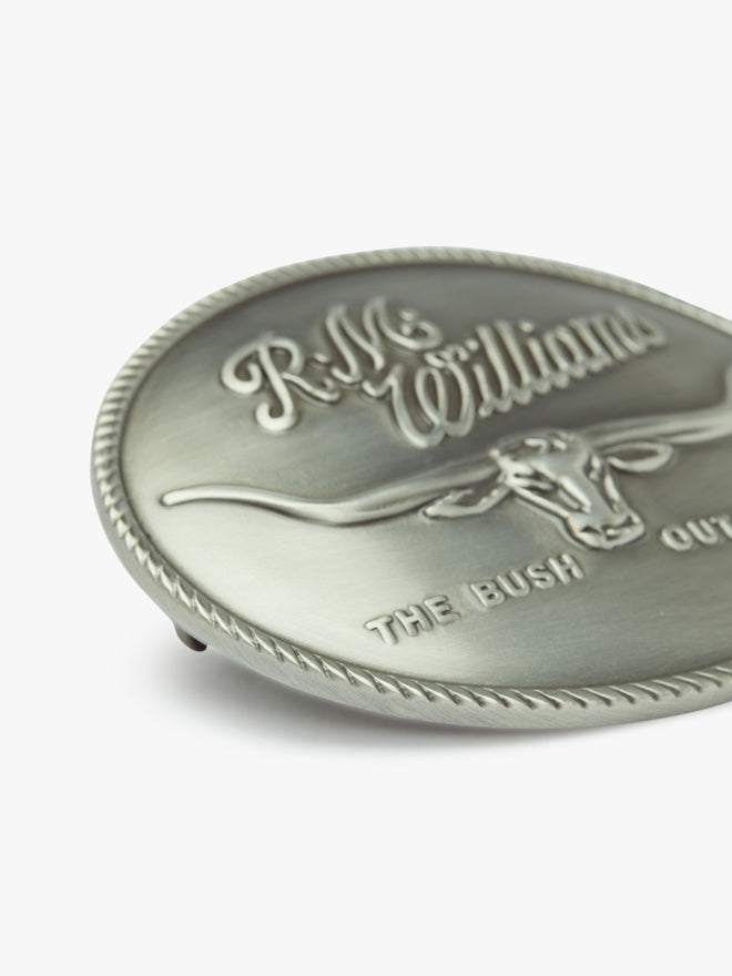 RMW Logo Buckle - Silver