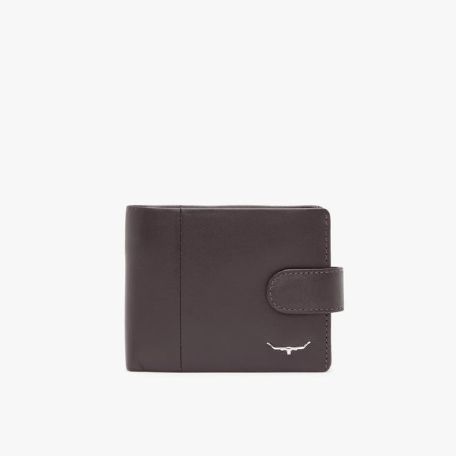 RM Williams - Wallet with coin pocket and tab - Chestnut Brown