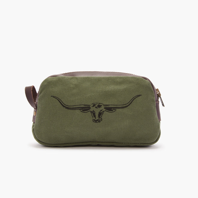 RM Williams Ute Washbag - Miltary Green