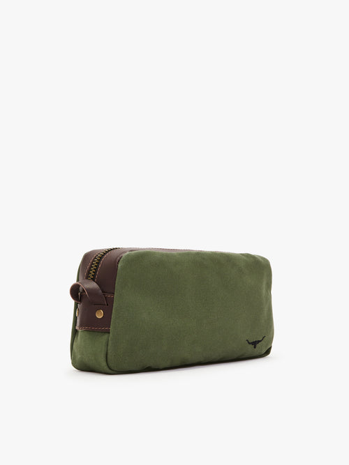 Ute Washbag - Military Green - Small Longhorn