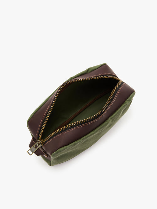 Ute Washbag - Military Green - Small Longhorn