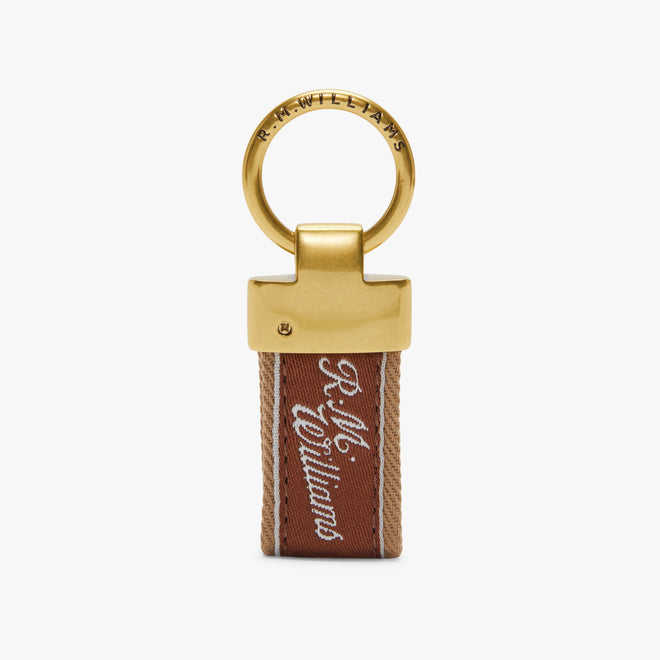 RM Williams - Clarendon Key Fob - Chestnut