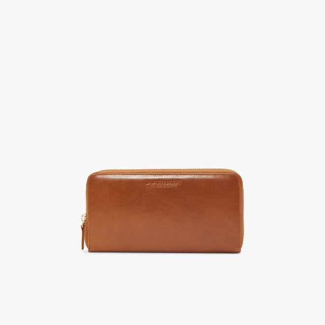 RM Williams - Singleton Zip Wallet - Tan