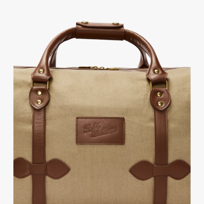 R.M.Williams Lindfield Duffle Bag Fawn/Whiskey Blowes Clothing