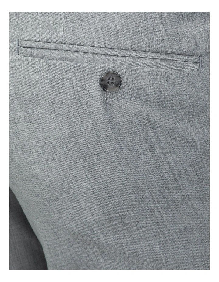 Cambridge - Wool Blend Jett Trouser - Grey