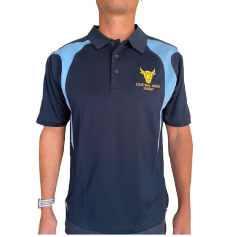 Central West Rugby - Polo Shirt - Navy