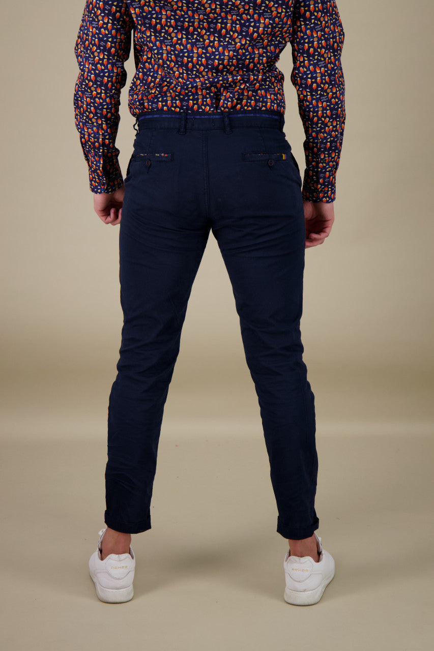 A Fish Named Fred - Chino Pant - Navy