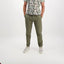 A Fish Named Fred - Chino Green Peached Twill