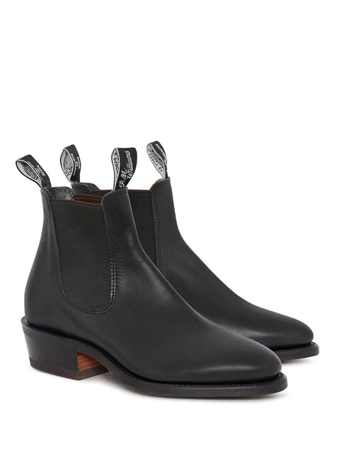 R.M.Williams - Comfort Lady Yearling - Painted Edge - Black