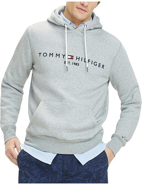 Core Logo Hoody - Navy | Grey