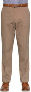 Ambler & Co - Country Look Ezi-Waist Chino Trouser  -  Tobacco