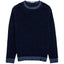 Colours & Sons - Crew Neck Merino Jumper - Midnight Blue
