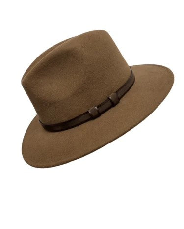 Avenel - Crushable Felt Hat - Castor