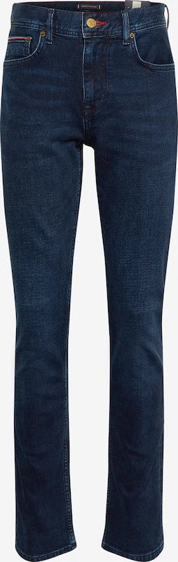 Denton Straight Fit Stretch Denim Jean - Dark Stone (Indigo)