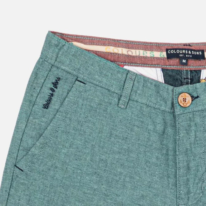 Colours & Sons - Cotton Shorts - Ocean