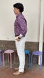 Print Shirt - Navy Multi