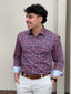Print Shirt - Navy Multi