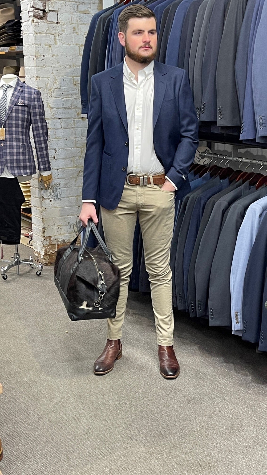 Daniel Hechter - Prague Merino Sportscoat - Blue