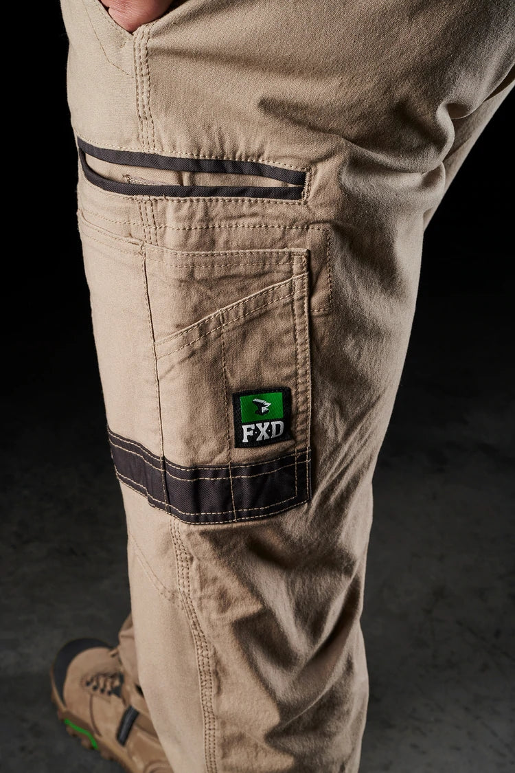 FXD Stretch Heavy Duty Work Pant – Khaki | Navy