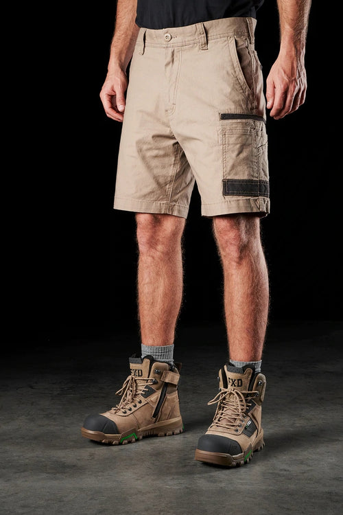 FXD Stretch Heavy Duty Work Short – Navy | Khaki