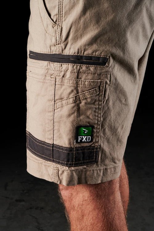 FXD Stretch Heavy Duty Work Short – Navy | Khaki