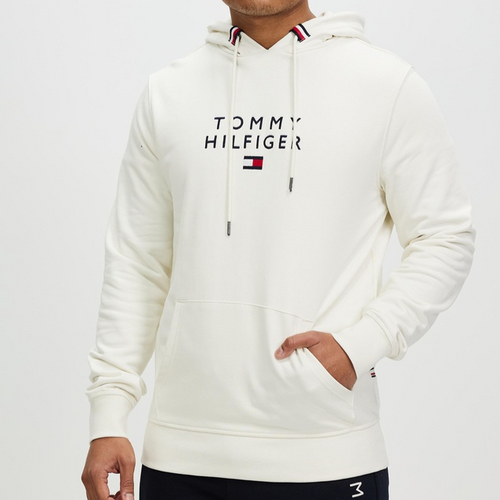 Tommy Hilfiger - Flag Hoody - Ivory