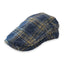 A Fish Named Fred - Flat Cap - Yellow & Blue Check